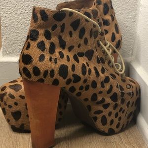 Jeffrey Campbell Women's Size 8.5 Heeled Boots
